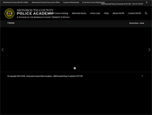 Tablet Screenshot of monmouthcountypoliceacademy.com